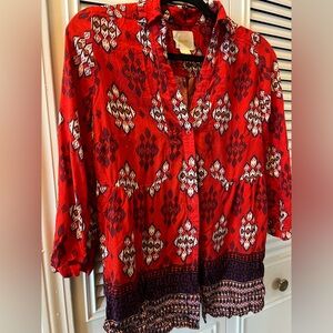 Casual blouse from Maeve by Anthropologie